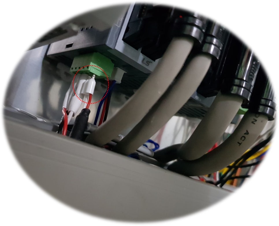 Injection molding factory PLC control panel
