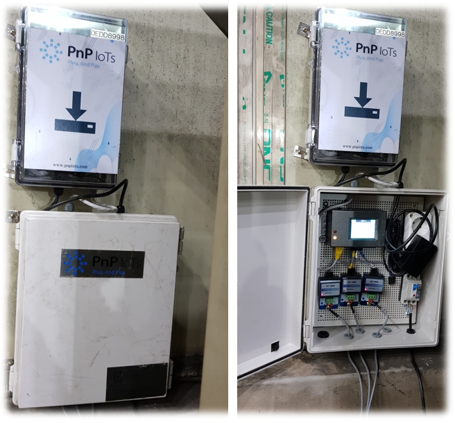 Welding machine current sensor and RTU